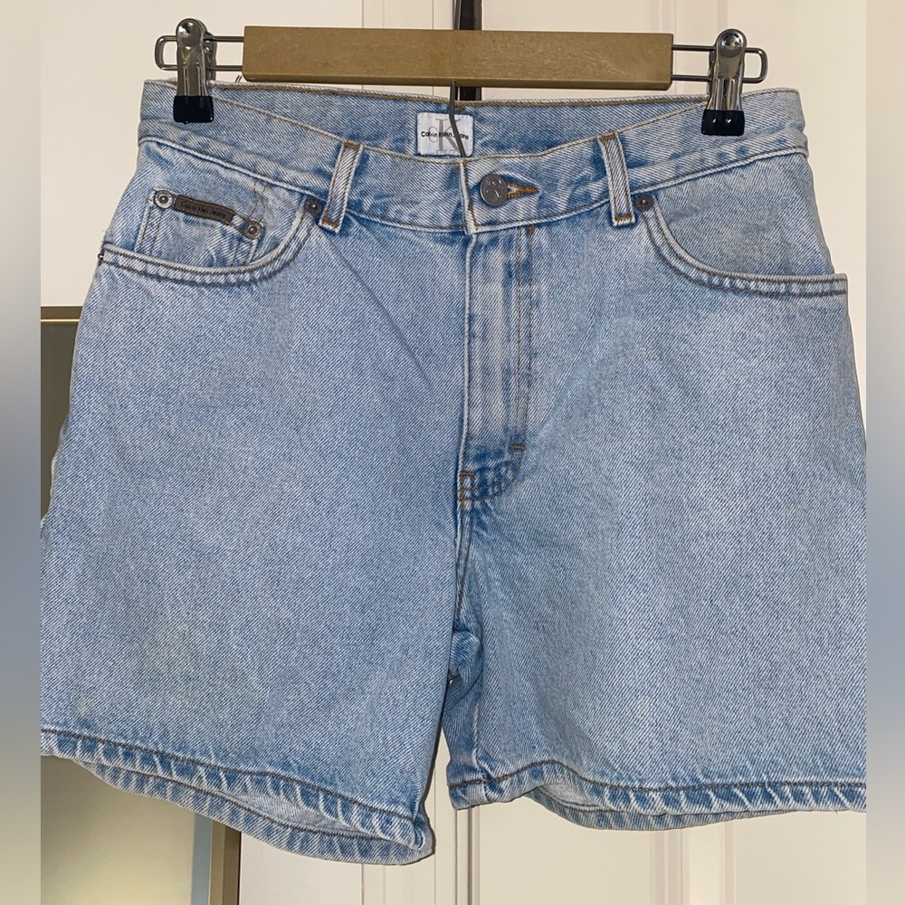 Gently used Calvin Klein Jean shorts.
